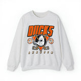 Anaheim Ducks "Orange County" 90's Vintage NHL Crewneck Sweatshirt - SocialCreatures LTD