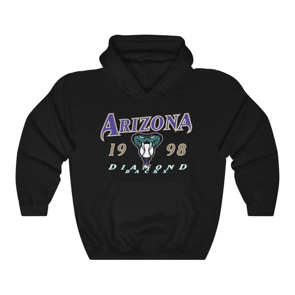 Arizona Diamondbacks Vintage 90's Heavyweight MLB Hoodie - SocialCreatures LTD