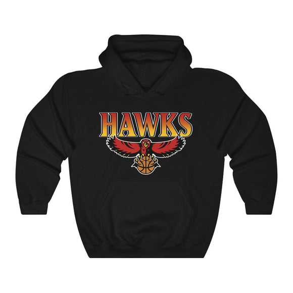 Atlanta Hawks Vintage 90's Heavyweight NBA Hoodie - SocialCreatures LTD
