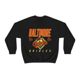 Baltimore Orioles Vintage Remix MLB Crewneck Sweatshirt - SocialCreatures LTD