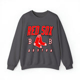 Boston Red Sox Vintage Remix MLB Crewneck Sweatshirt - SocialCreatures LTD