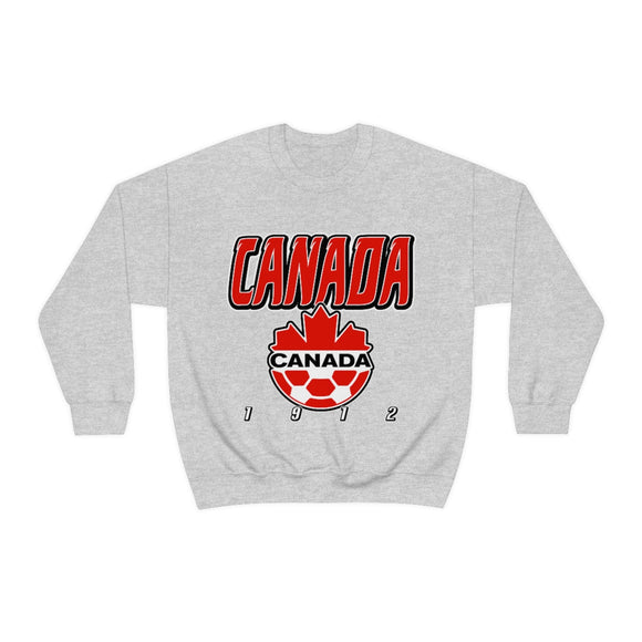 Canada World Cup Soccer Vintage Crewneck Sweatshirt - SocialCreatures LTD