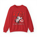 Cincinnati Reds Vintage Remix MLB Crewneck Sweatshirt - SocialCreatures LTD