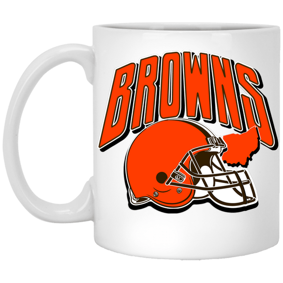 Cleveland Browns Retro NFL Coffee Mug - SocialCreatures LTD