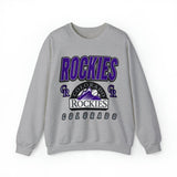 Colorado Rockies Vintage Remix MLB Crewneck Sweatshirt - SocialCreatures LTD