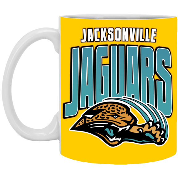 Jacksonville Jaguars Retro NFL Coffee Mug - SocialCreatures LTD