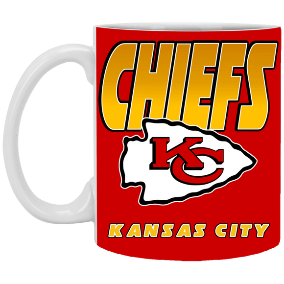 Kansas City Chiefs Retro NFL Coffee Mug - SocialCreatures LTD