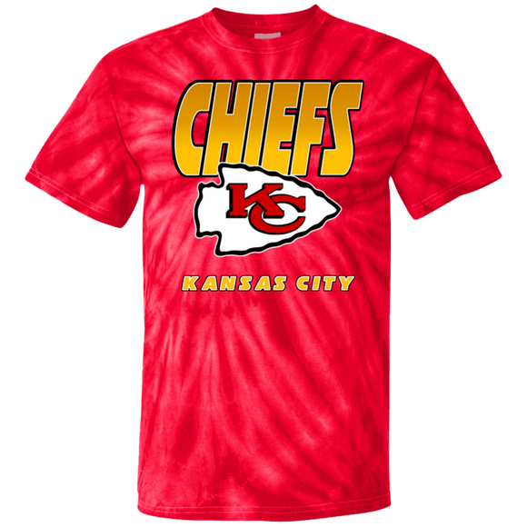 Kansas City Chiefs Retro NFL Tie-Dye Shirt - SocialCreatures LTD