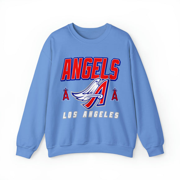 Los Angeles Angels Of Anaheim Vintage Remix MLB Crewneck Sweatshirt - SocialCreatures LTD