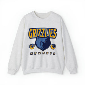 Memphis Grizzlies Vintage NBA Crewneck Sweatshirt - SocialCreatures LTD