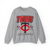 Minnesota Twins Vintage Remix MLB Crewneck Sweatshirt - SocialCreatures LTD