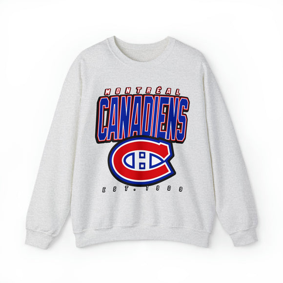Montreal Canadiens Vintage 90's NHL Crewneck Sweatshirt - SocialCreatures LTD