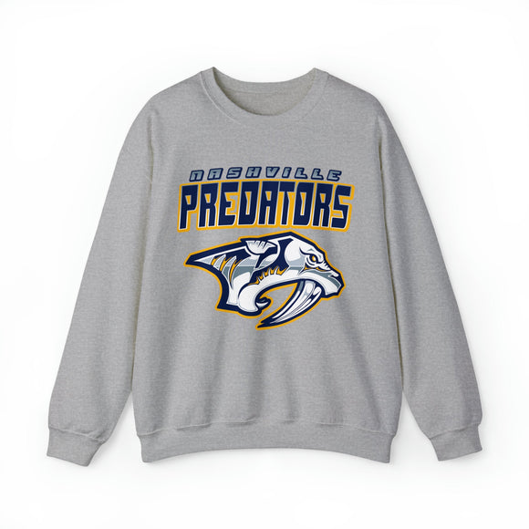 Nashville Predators Vintage 2000's NHL Crewneck Sweatshirt - SocialCreatures LTD
