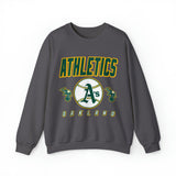 Oakland Athletics Vintage Remix MLB Crewneck Sweatshirt - SocialCreatures LTD