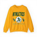Oakland Athletics Vintage Remix MLB Crewneck Sweatshirt - SocialCreatures LTD