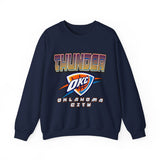 Oklahoma City Thunder Vintage NBA Crewneck Sweatshirt - SocialCreatures LTD