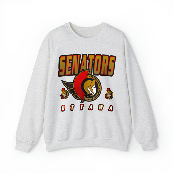 Ottawa Senators Vintage 2000's NHL Crewneck Sweatshirt - SocialCreatures LTD
