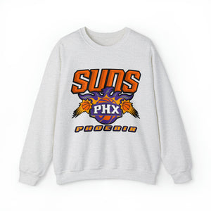 Phoenix Suns Golden Vintage 90's NBA Crewneck Sweatshirt - SocialCreatures LTD