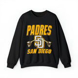 San Diego Padres Vintage Remix MLB Crewneck Sweatshirt - SocialCreatures LTD