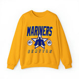 Seattle Mariners Vintage Remix MLB Crewneck Sweatshirt - SocialCreatures LTD