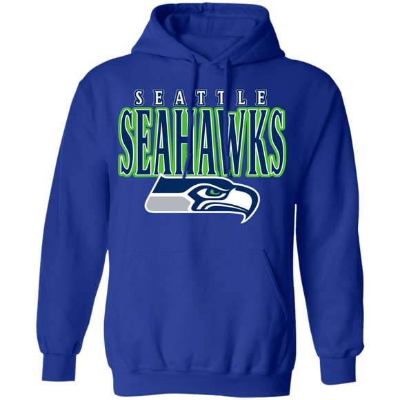 Seattle Seahawks Vintage NFL Hoodie - SocialCreatures LTD