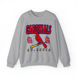 St.Louis Cardinals 90's Vintage MLB Crewneck Sweatshirt - SocialCreatures LTD