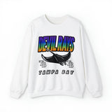 Tampa Bay Devil Rays Vintage Remix MLB Crewneck Sweatshirt - SocialCreatures LTD