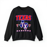 Texas Rangers Vintage Remix MLB Crewneck Sweatshirt - SocialCreatures LTD