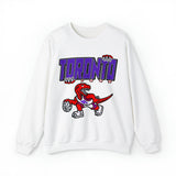 Toronto Raptors Vintage 90's "Dinosaur" NBA Crewneck Sweatshirt - SocialCreatures LTD