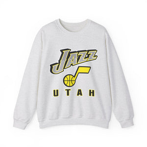 Utah Jazz Vintage NBA Crewneck Sweatshirt - SocialCreatures LTD
