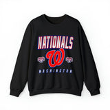 Washington Nationals Vintage Remix MLB Crewneck Sweatshirt - SocialCreatures LTD